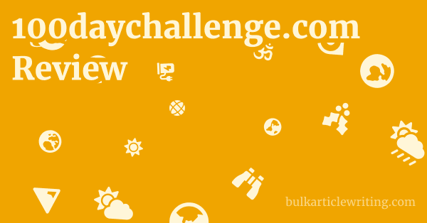 100daychallenge.com Review 1 by