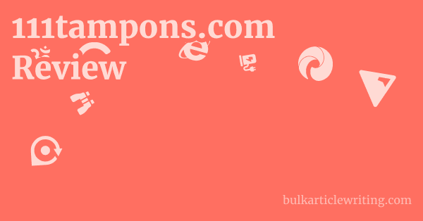111tampons.com Review 1 by
