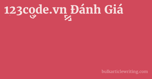 123code.vn Đánh Giá