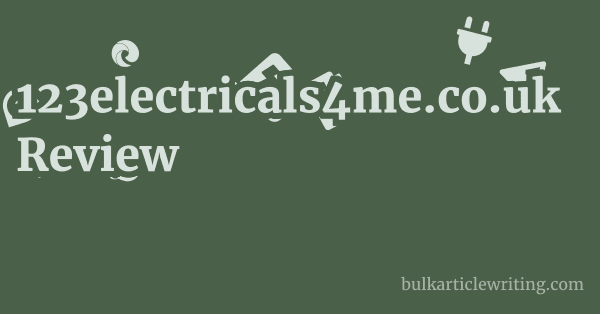 123electricals4me.co.uk Review 1 by