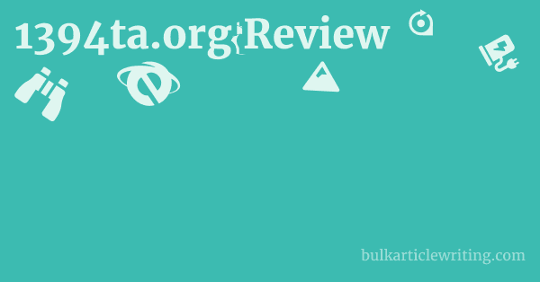 1394ta.org Review 1 by
