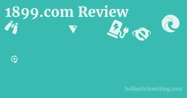 1899.com Review 1 by
