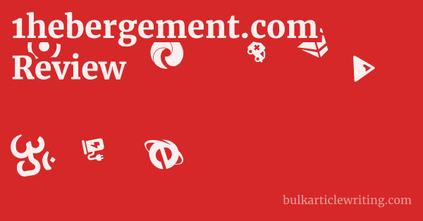 1hebergement.com Review 1 by