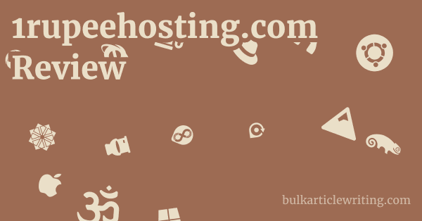 1rupeehosting.com Review 1 by Partners