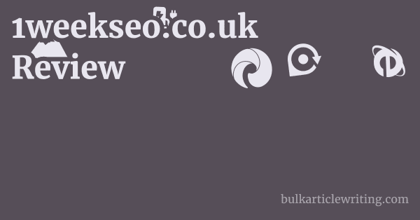 1weekseo.co.uk Review 1 by