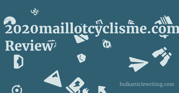 2020maillotcyclisme.com Review 1 by