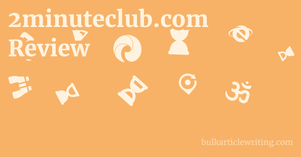 2minuteclub.com Review 1 by Partners