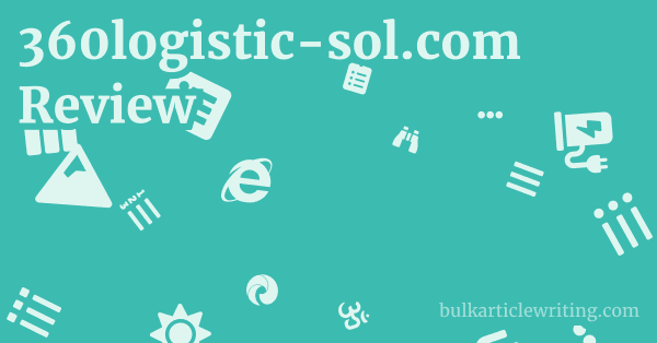 360logistic-sol.com Review 1 by