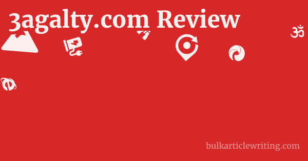 3agalty.com Review 1 by