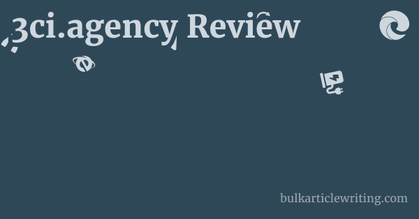 3ci.agency Review 1 by
