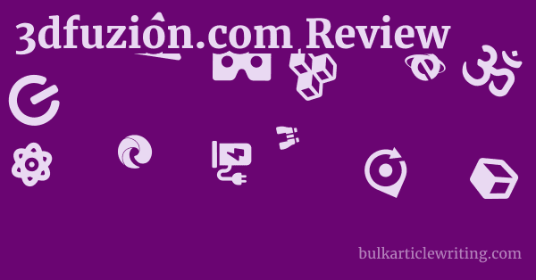 3dfuzion.com Review 1 by