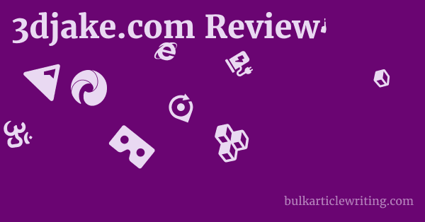 3djake.com Review 1 by