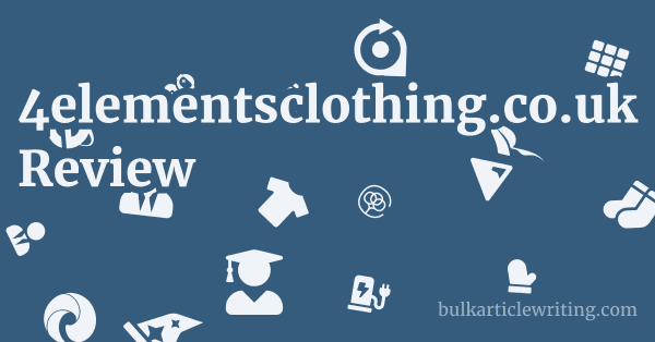 4elementsclothing.co.uk Review 1 by Partners