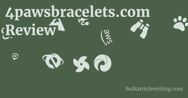 4pawsbracelets.com Review 1 by Partners