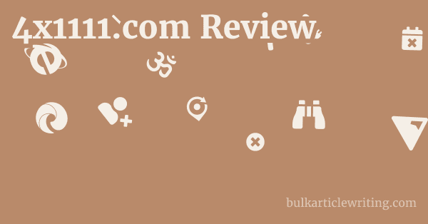 4x1111.com Review 1 by Partners