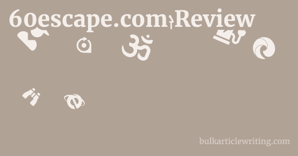 60escape.com Review 1 by