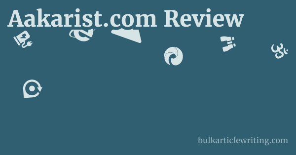 Aakarist.com Review 1 by