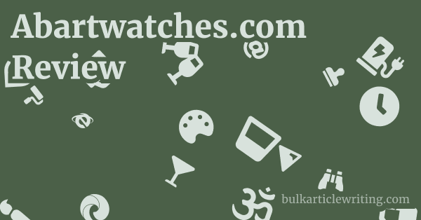 Abartwatches.com Review 1 by
