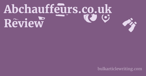 Abchauffeurs.co.uk Review 1 by