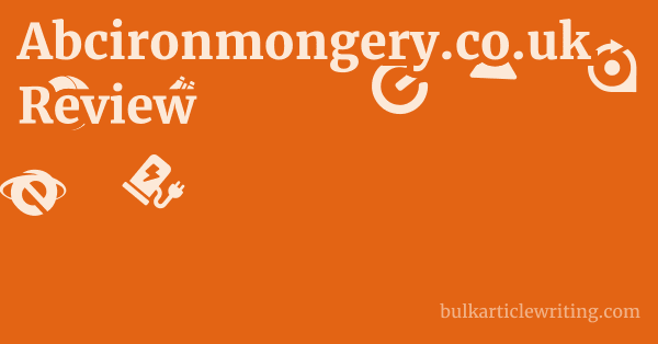 Abcironmongery.co.uk Review 1 by