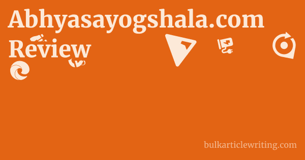 Abhyasayogshala.com Review 1 by