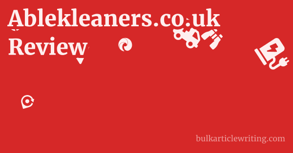 Ablekleaners.co.uk Review 2 by Ablekleaners.co.uk Review 1 by