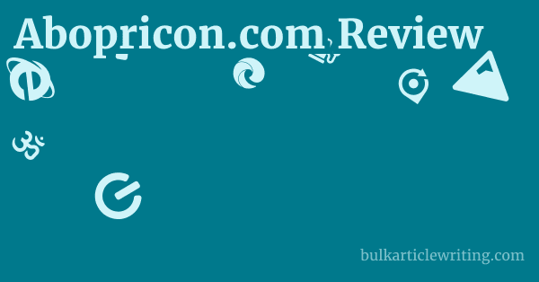 Abopricon.com Review 1 by