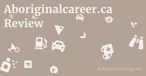 Aboriginalcareer.ca Review 1 by