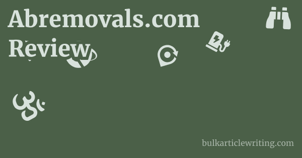 Abremovals.com Review 1 by