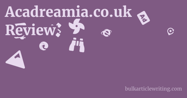 Acadreamia.co.uk Review 1 by