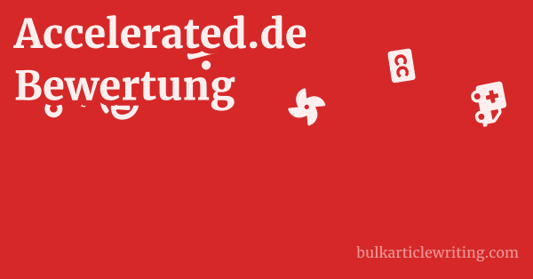 Accelerated.de Bewertung 1 by