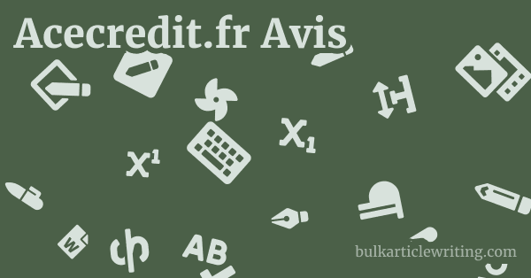 Acecredit.fr Avis 1 by
