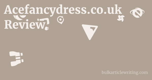 Acefancydress.co.uk Review 1 by