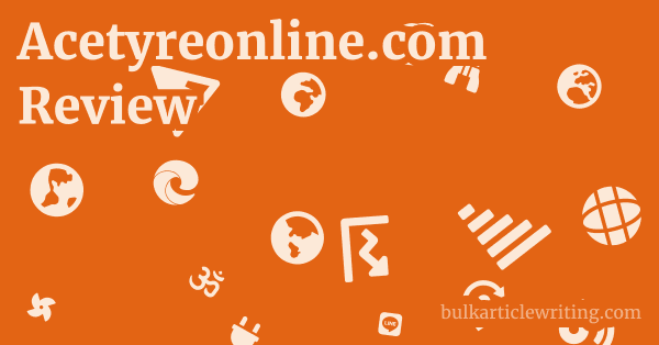 Acetyreonline.com Review 1 by