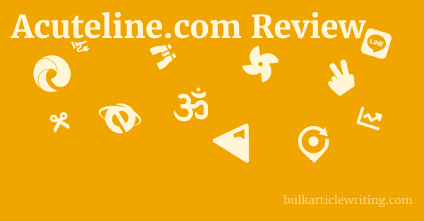 Acuteline.com Review 1 by