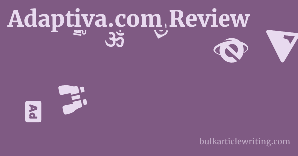 Adaptiva.com Review 1 by