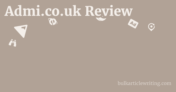 Admi.co.uk Review 1 by