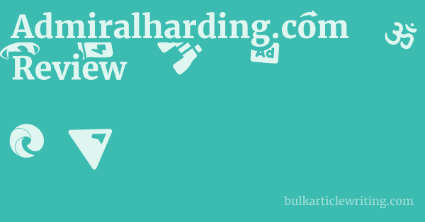 Admiralharding.com Review 1 by