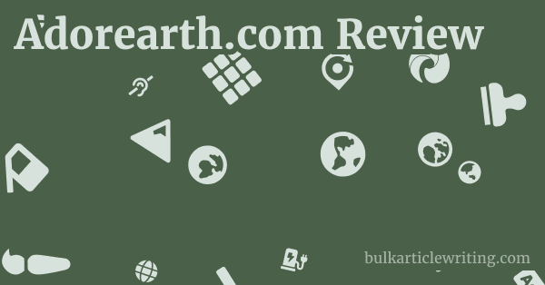 Adorearth.com Review 1 by Partners