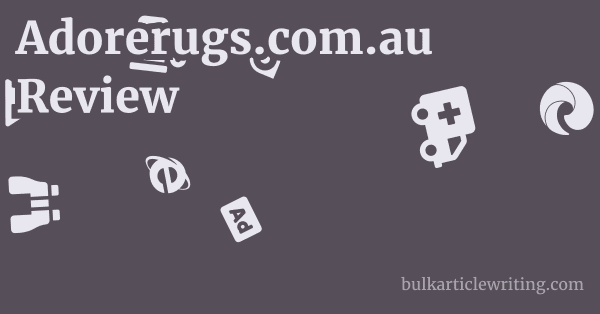 Adorerugs.com.au Review 1 by