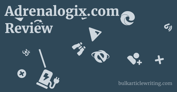 Adrenalogix.com Review 1 by