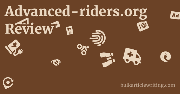 Advanced-riders.org Review 1 by