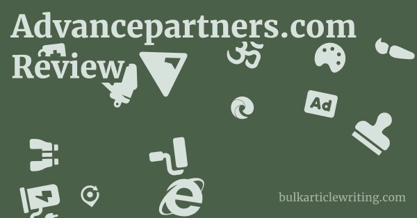 Advancepartners.com Review 1 by