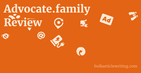Advocate.family Review 1 by