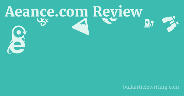 Aeance.com Review 1 by