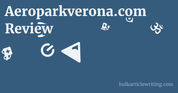 Aeroparkverona.com Review 1 by