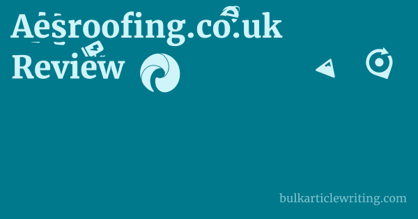 Aesroofing.co.uk Review 1 by