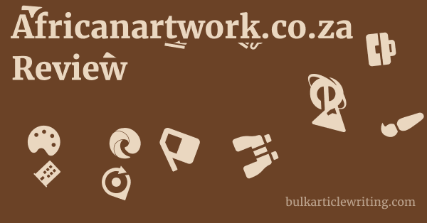 Africanartwork.co.za Review 1 by Partners