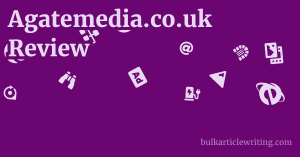 Agatemedia.co.uk Review 1 by Partners