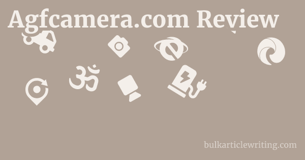 Agfcamera.com Review 1 by Partners